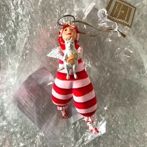 Patience Brewster Kitty Paradise Angel Ornament